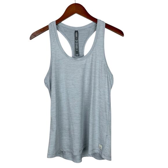 Vuori Lux Performance Tank Top Grey Racerback VW108 Women's M - Picture 1 of 8